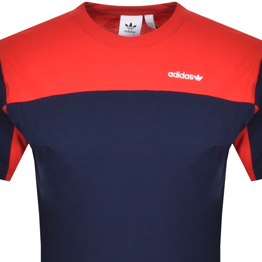 Alternative Image for Productadidas Originals Classics T Shirt Navy2